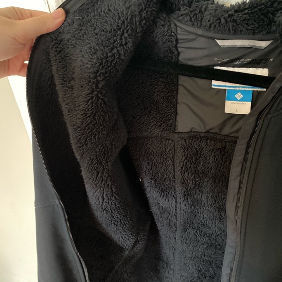 BLACK COLUMBIA LINED JACKET - Picture 3 of 3